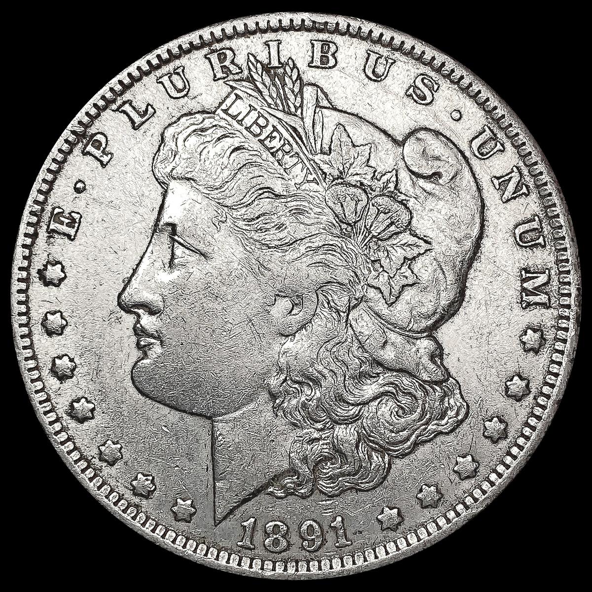 1891-O Morgan Silver Dollar CLOSELY UNCIRCULATED