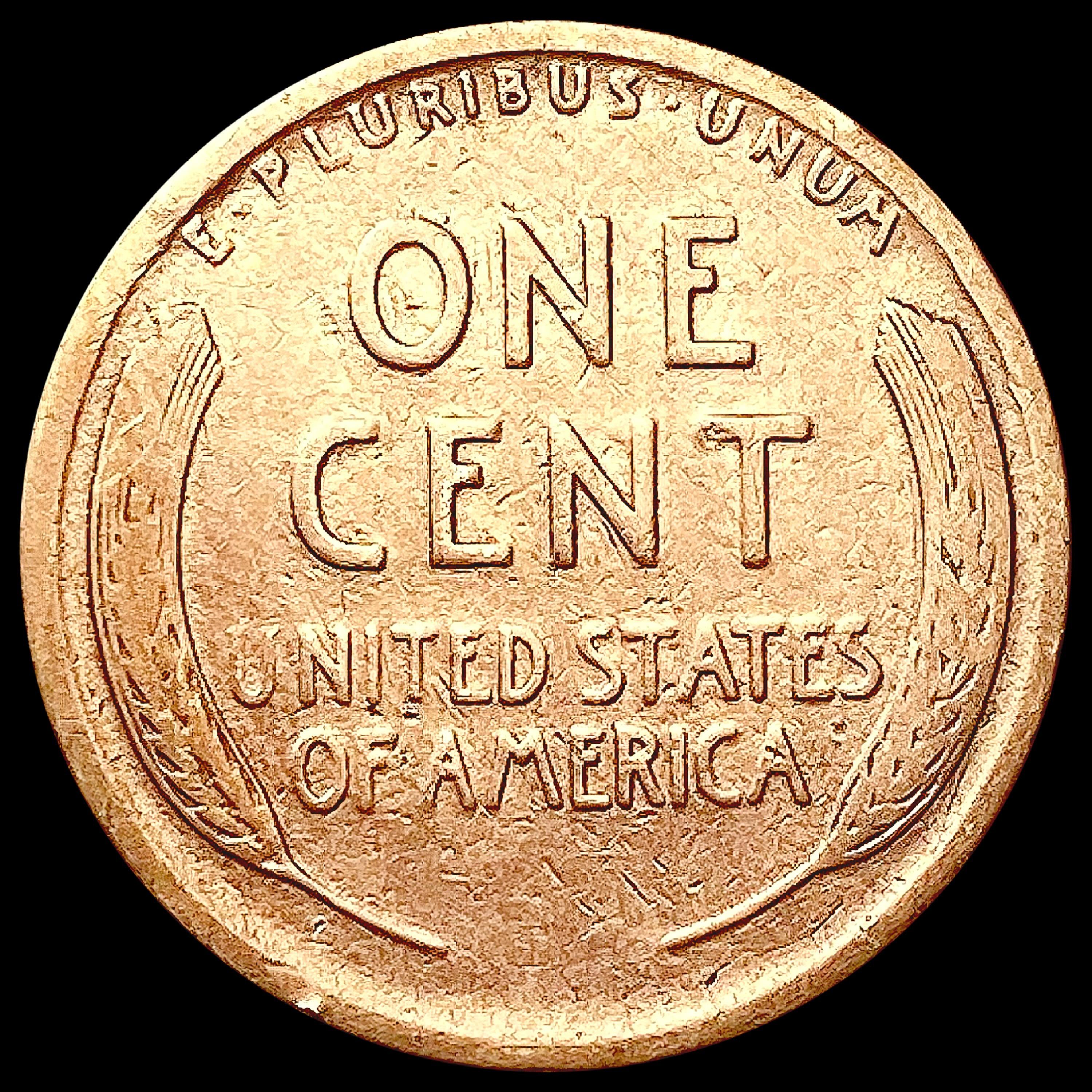 1909-S Wheat Cent CHOICE AU
