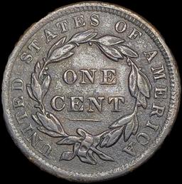 1838 Large Cent NEARLY UNCIRCULATED