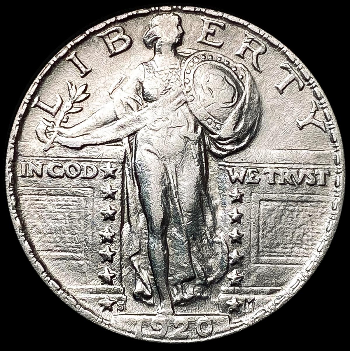 1920-S Standing Liberty Quarter CLOSELY UNCIRCULAT