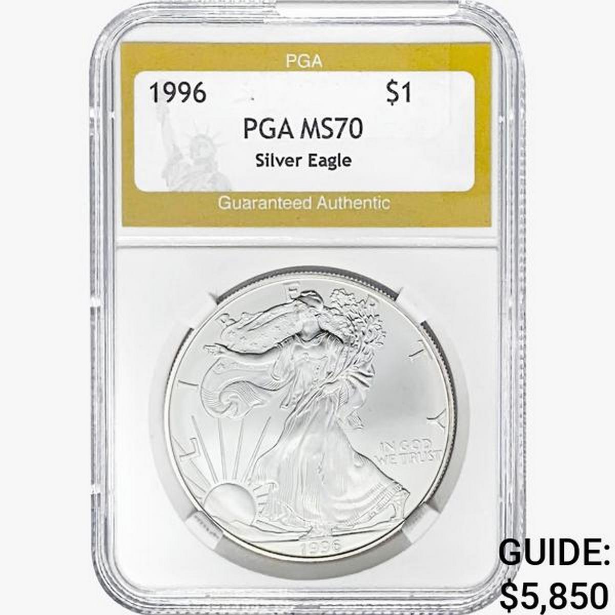 1996 Silver Eagle PGA MS70