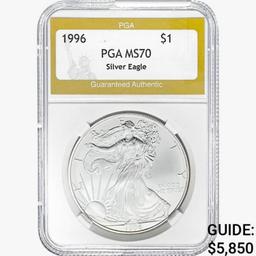 1996 Silver Eagle PGA MS70