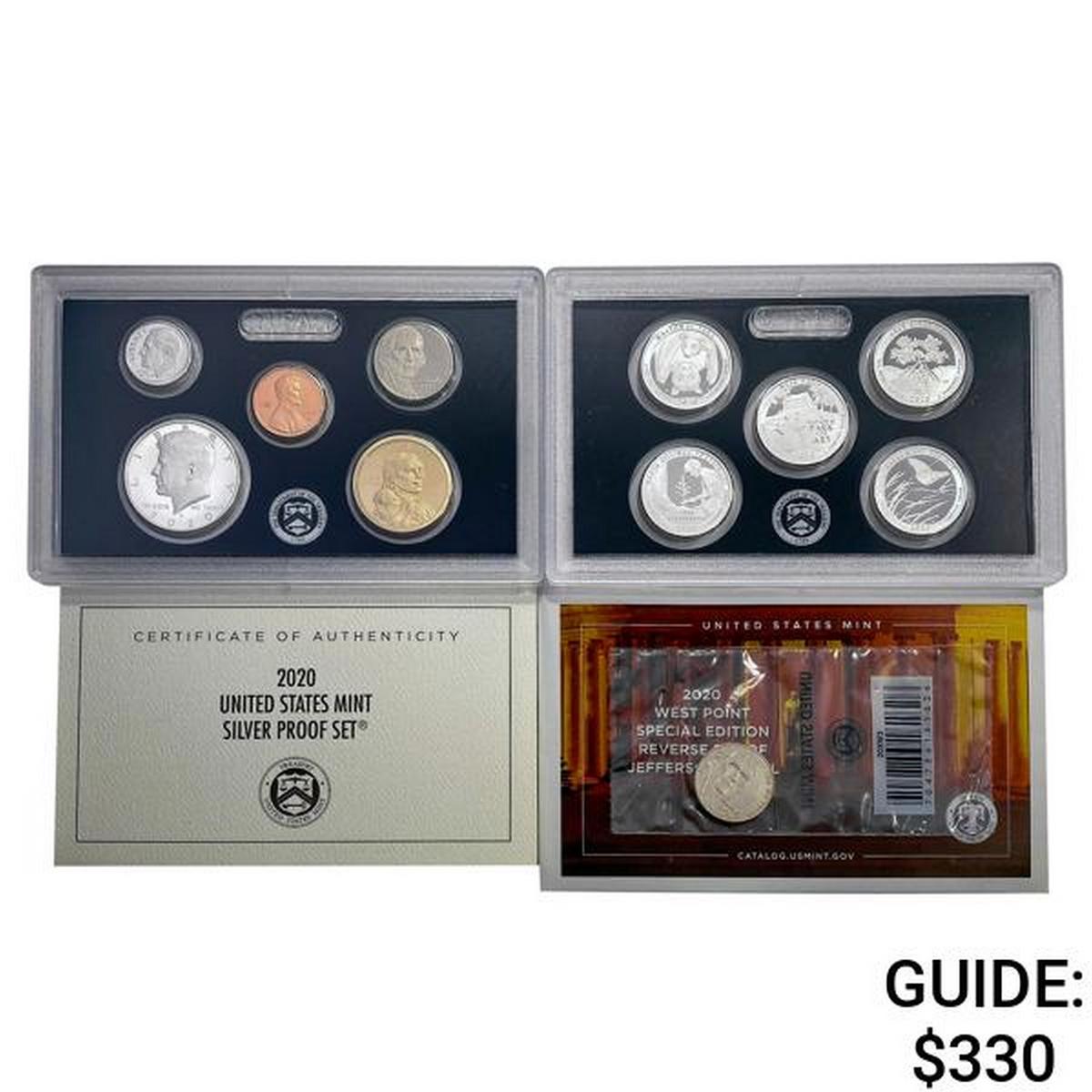 2020 Silver US Proof Set [10 Coins]