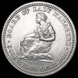 1893 Isabella Silver Quarter UNCIRCULATED