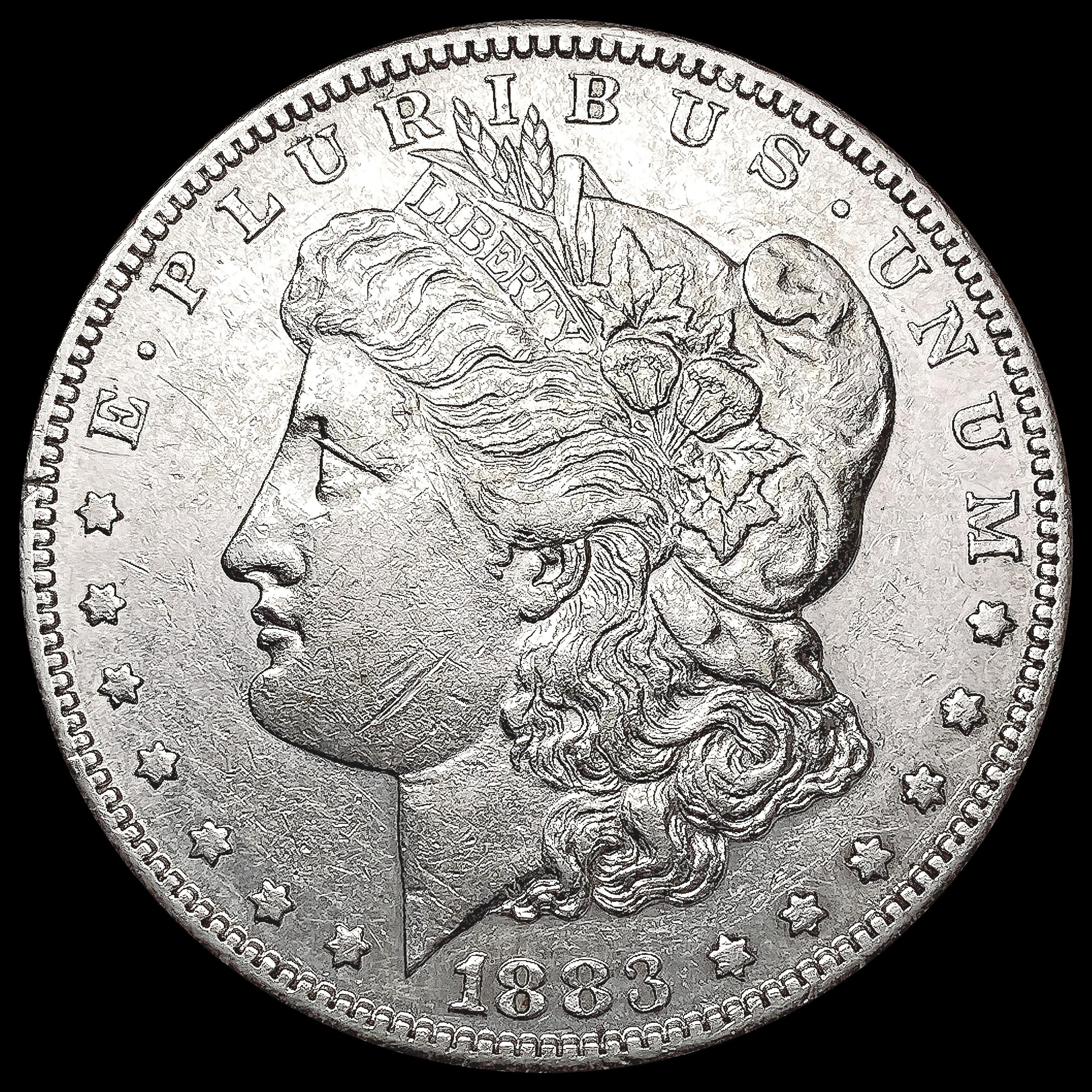 1883-S Morgan Silver Dollar CLOSELY UNCIRCULATED