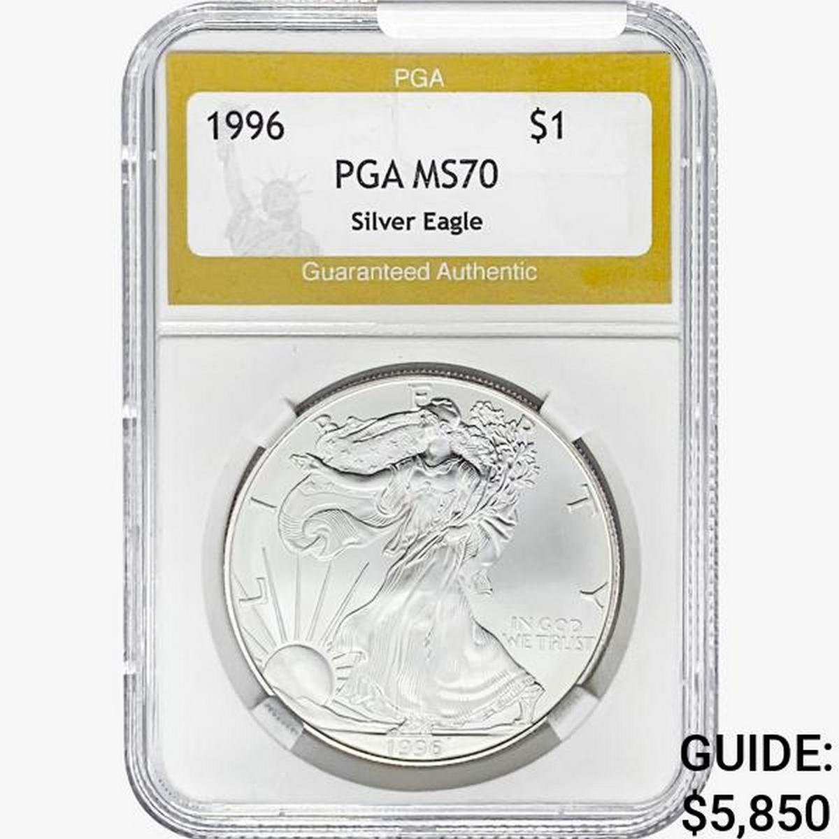 1996 Silver Eagle PGA MS70