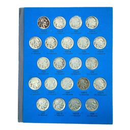 1913-1938 Buffalo Nickel Book (64 Coins)