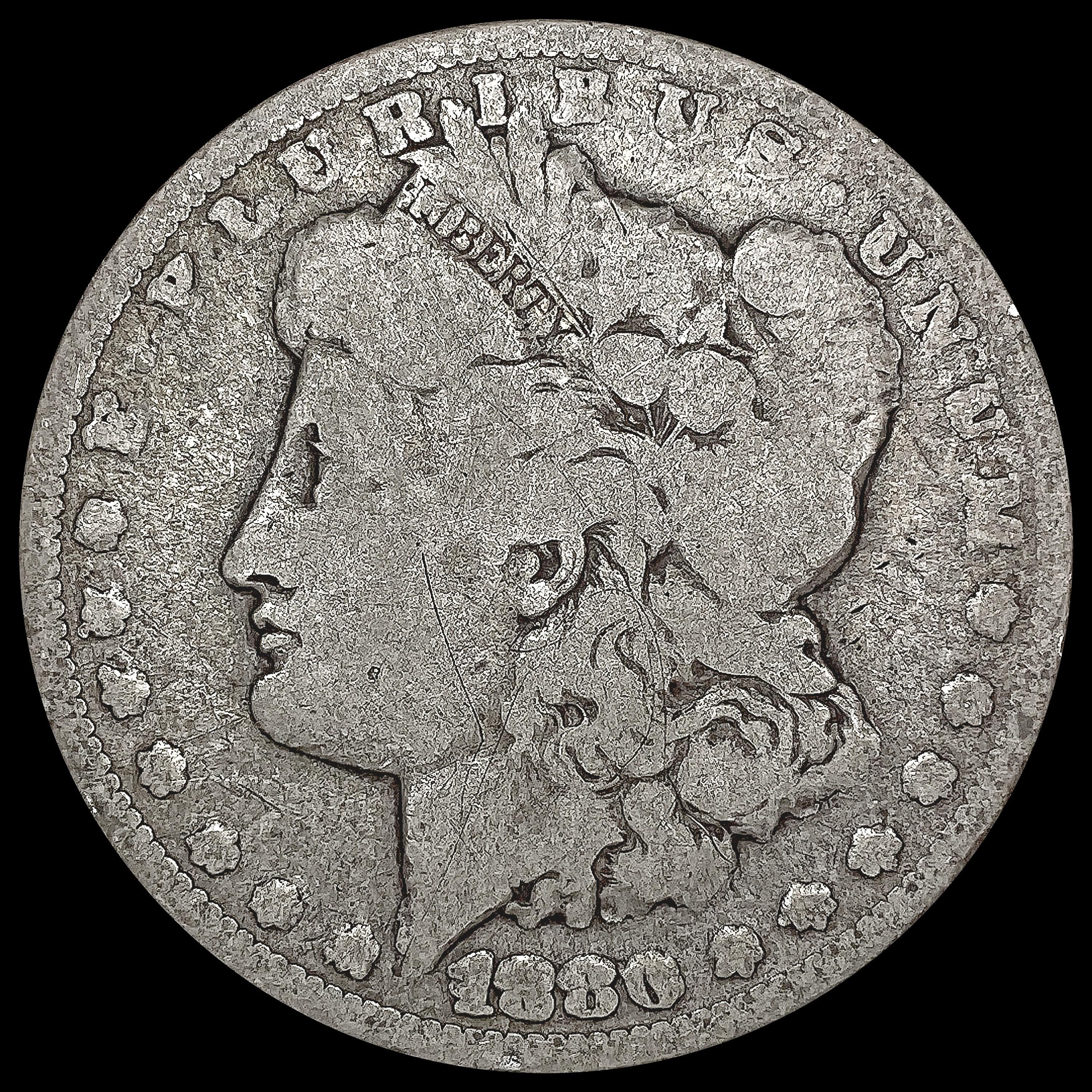 1880-CC Morgan Silver Dollar NICELY CIRCULATED