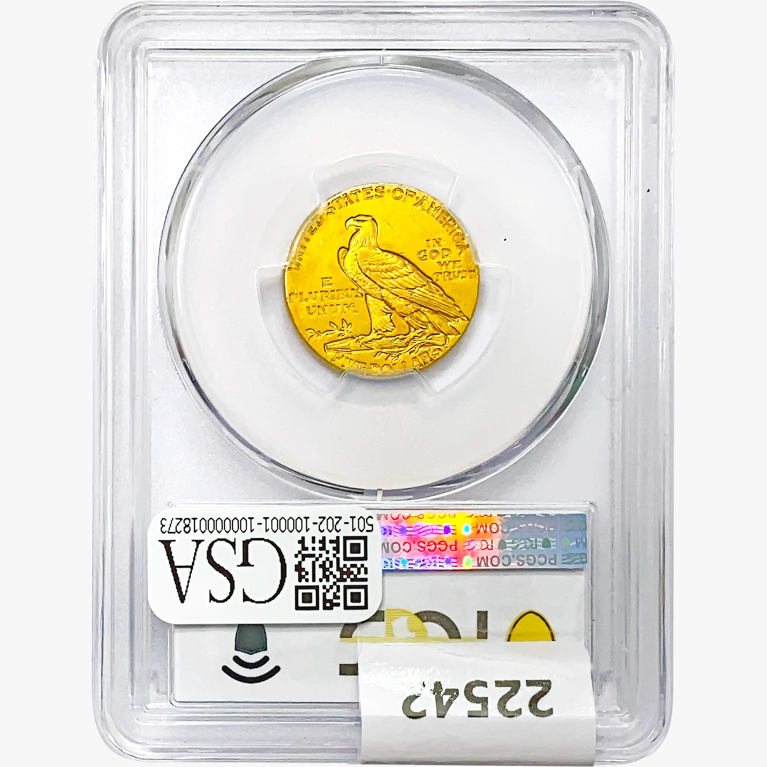 1913 $5 Gold Half Eagle PCGS MS61