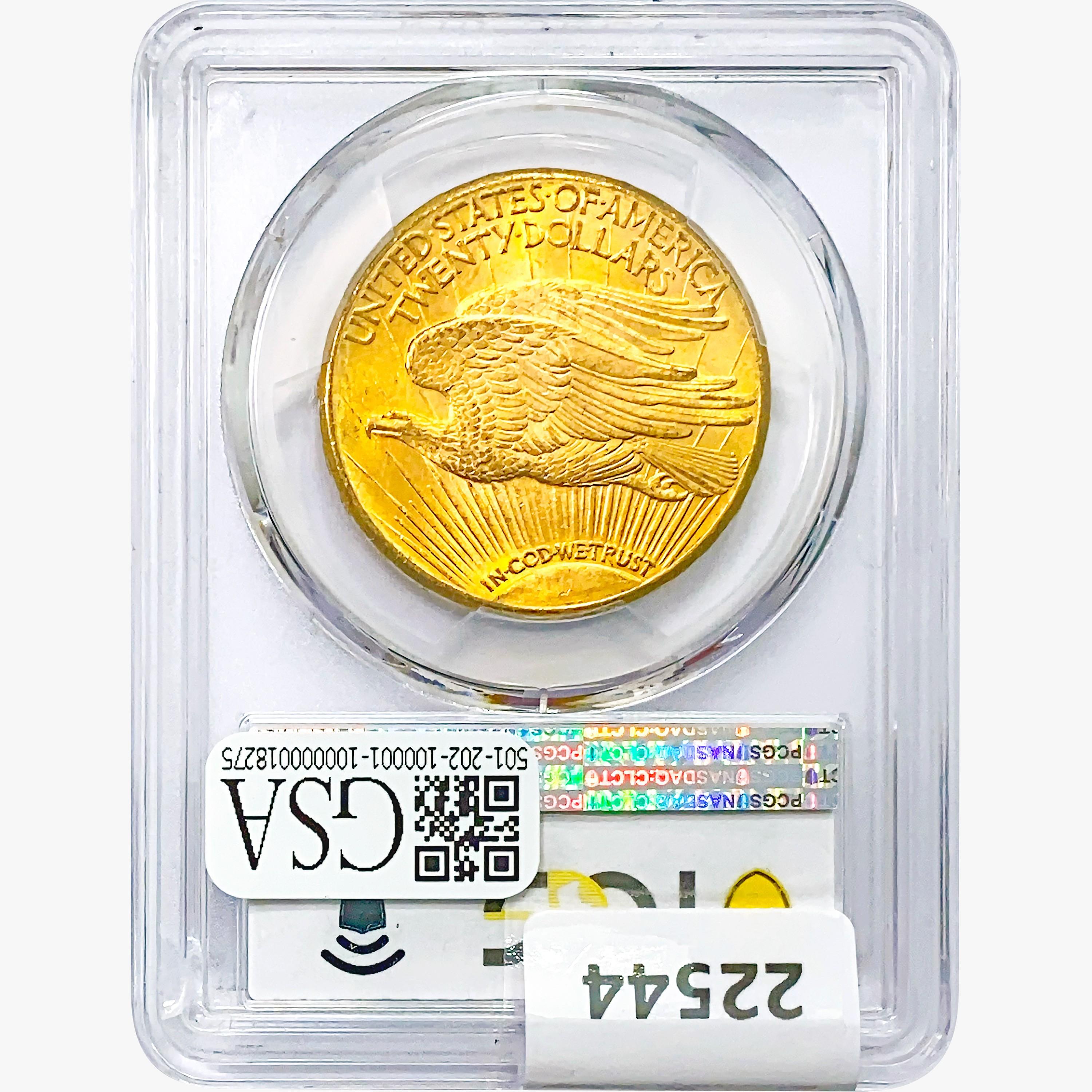 1911-D $20 Gold Double Eagle PCGS MS64