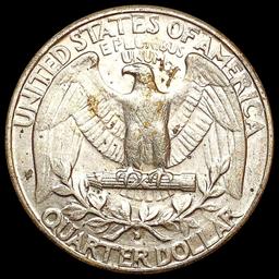 1932-D Washington Silver Quarter NEARLY UNCIRCULAT