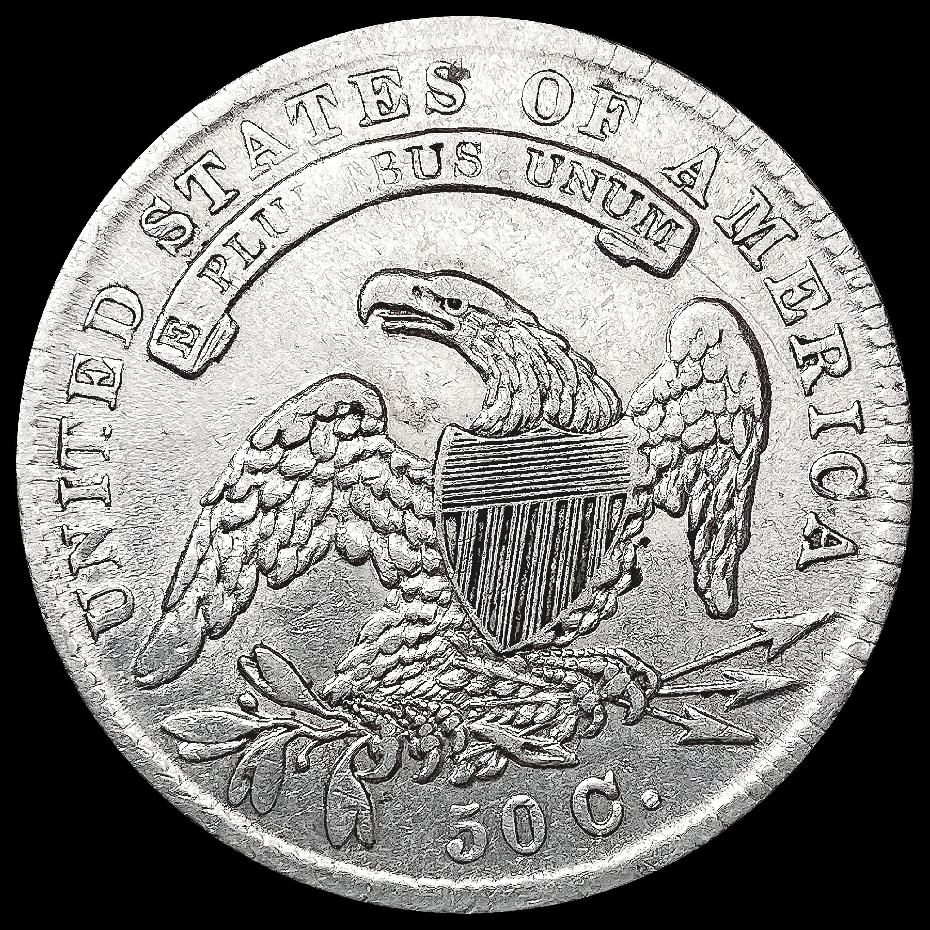 1834 Capped Bust Half Dollar CLOSELY UNCIRCULATED