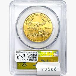 2008 $50 1oz. Gold Eagle PCGS MS70 FS