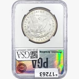 1878 8TF Morgan Silver Dollar PGA MS64