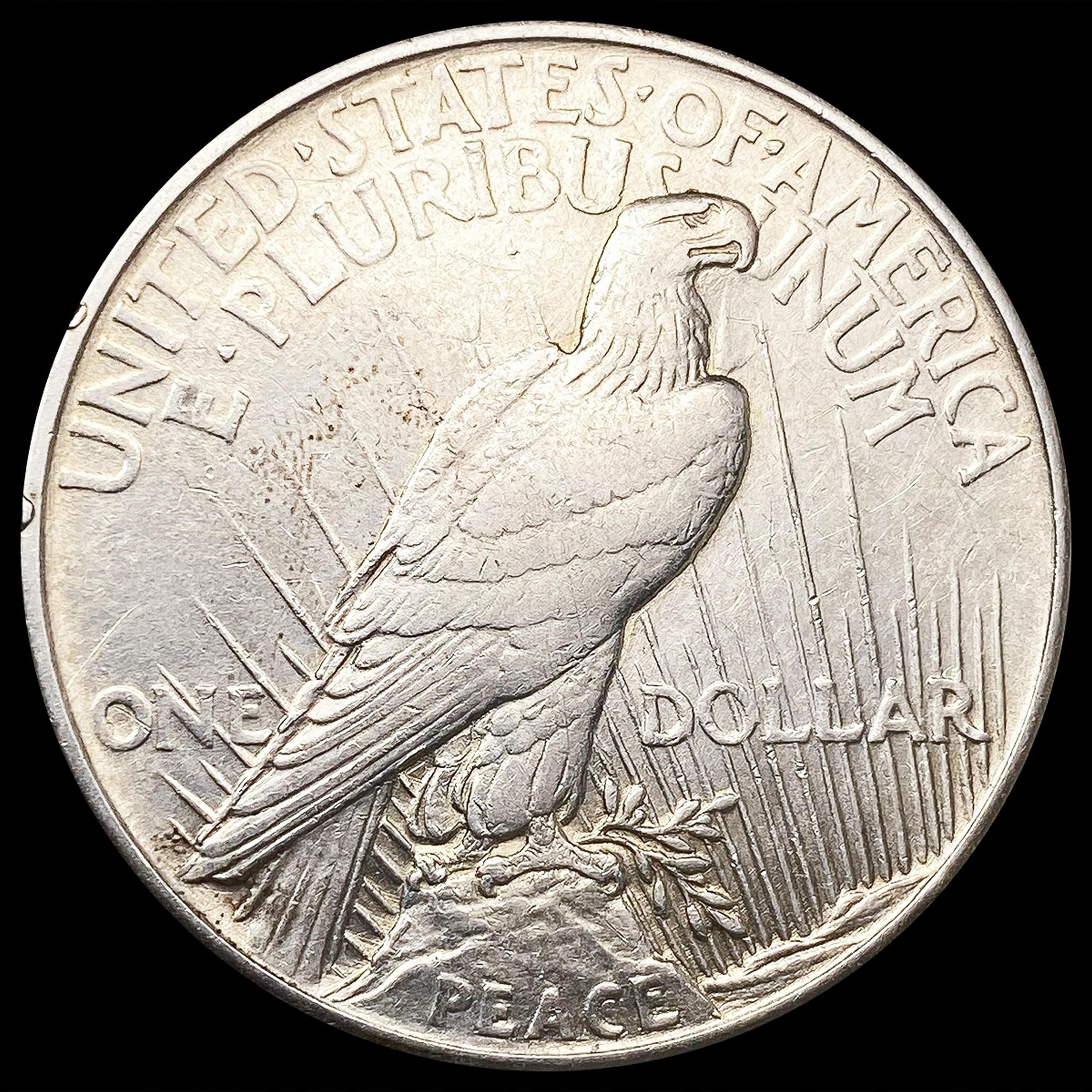 1921 Silver Peace Dollar LIGHTLY CIRCULATED