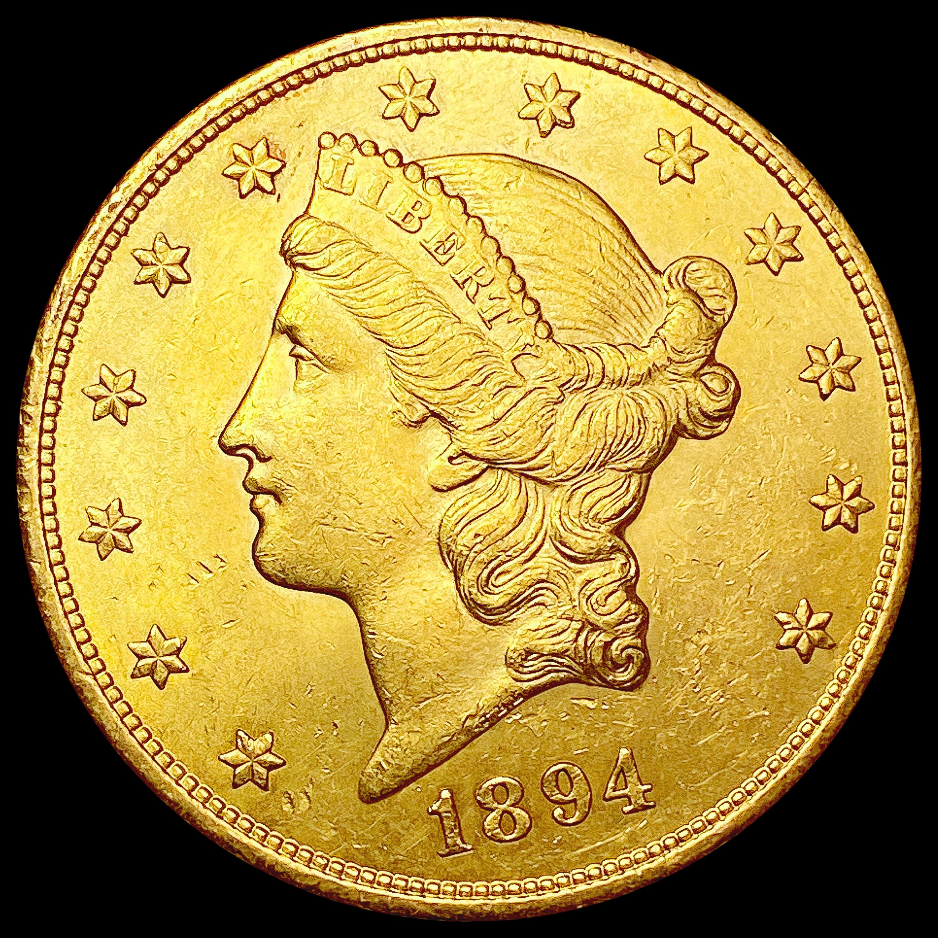 1894-S $20 Gold Double Eagle UNCIRCULATED