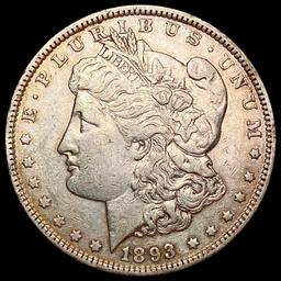 1893 Morgan Silver Dollar LIGHTLY CIRCULATED