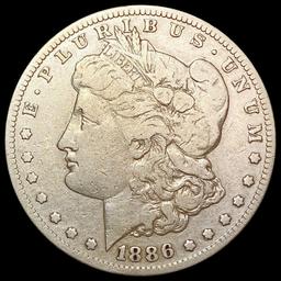 1886-S Morgan Silver Dollar LIGHTLY CIRCULATED