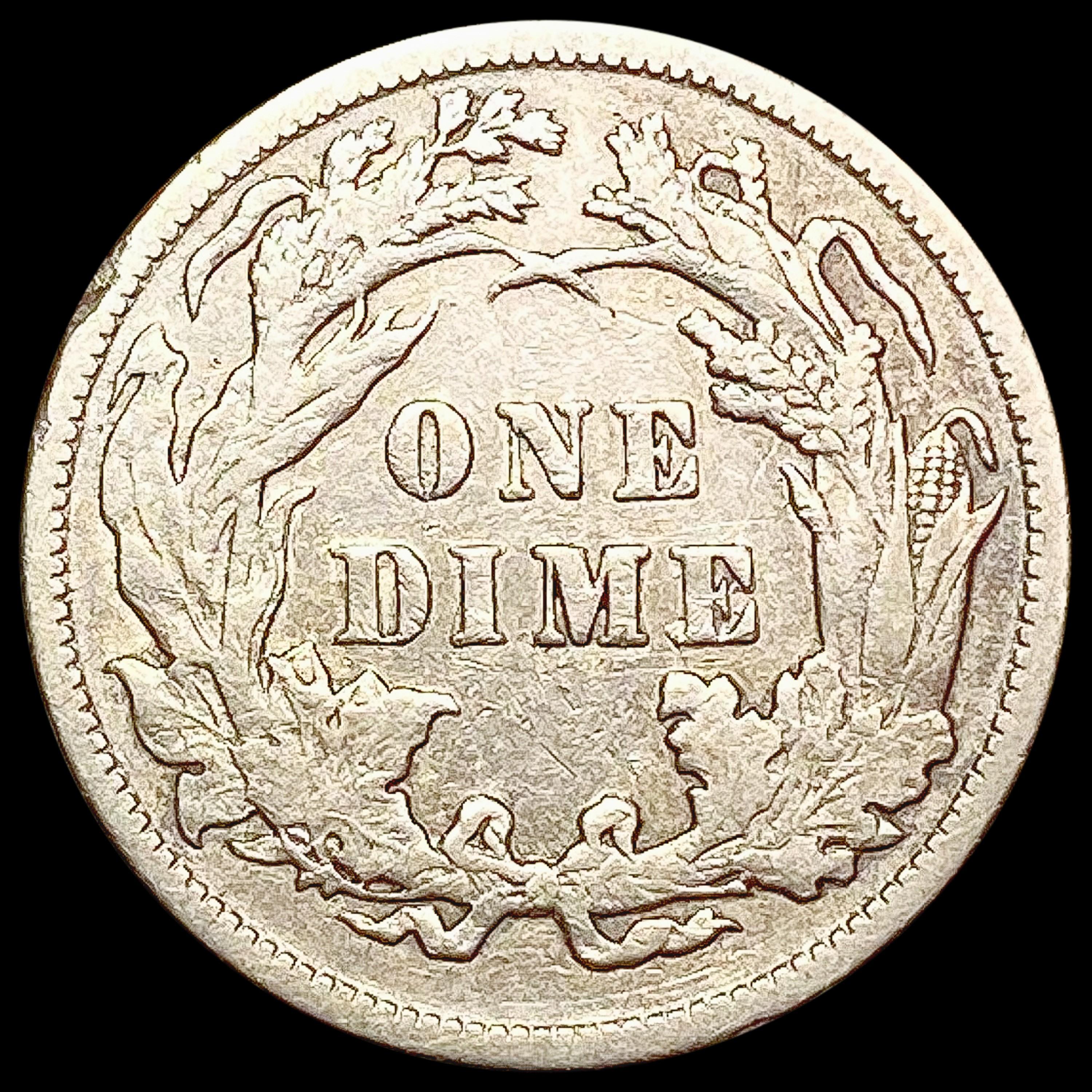 1888 Seated Liberty Dime NEARLY UNCIRCULATED