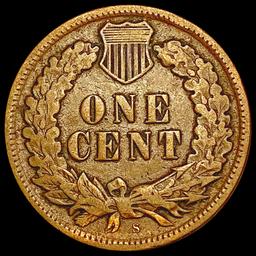 1909-S Indian Head Cent LIGHTLY CIRCULATED