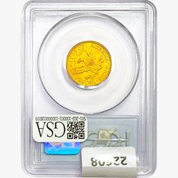 1908 $5 Gold Half Eagle PCGS MS64 Liberty