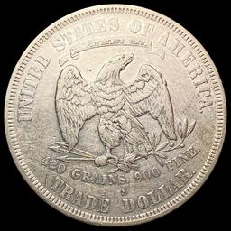 1877-S Silver Trade Dollar LIGHTLY CIRCULATED