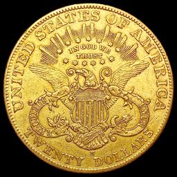 1905-S $20 Gold Double Eagle ABOUT UNCIRCULATED