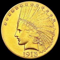 1913 $10 Gold Eagle CHOICE AU