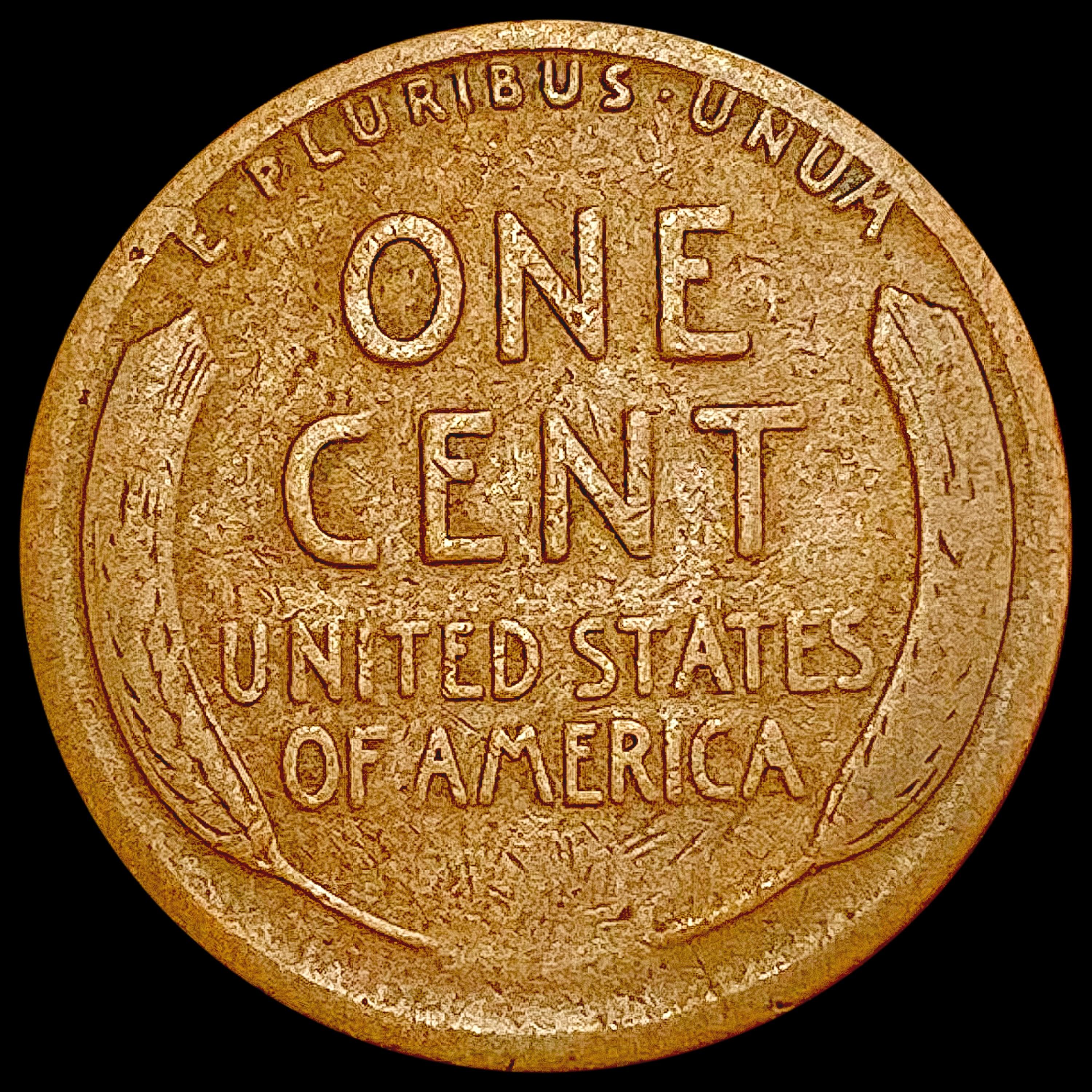 1914-D Wheat Cent LIGHTLY CIRCULATED