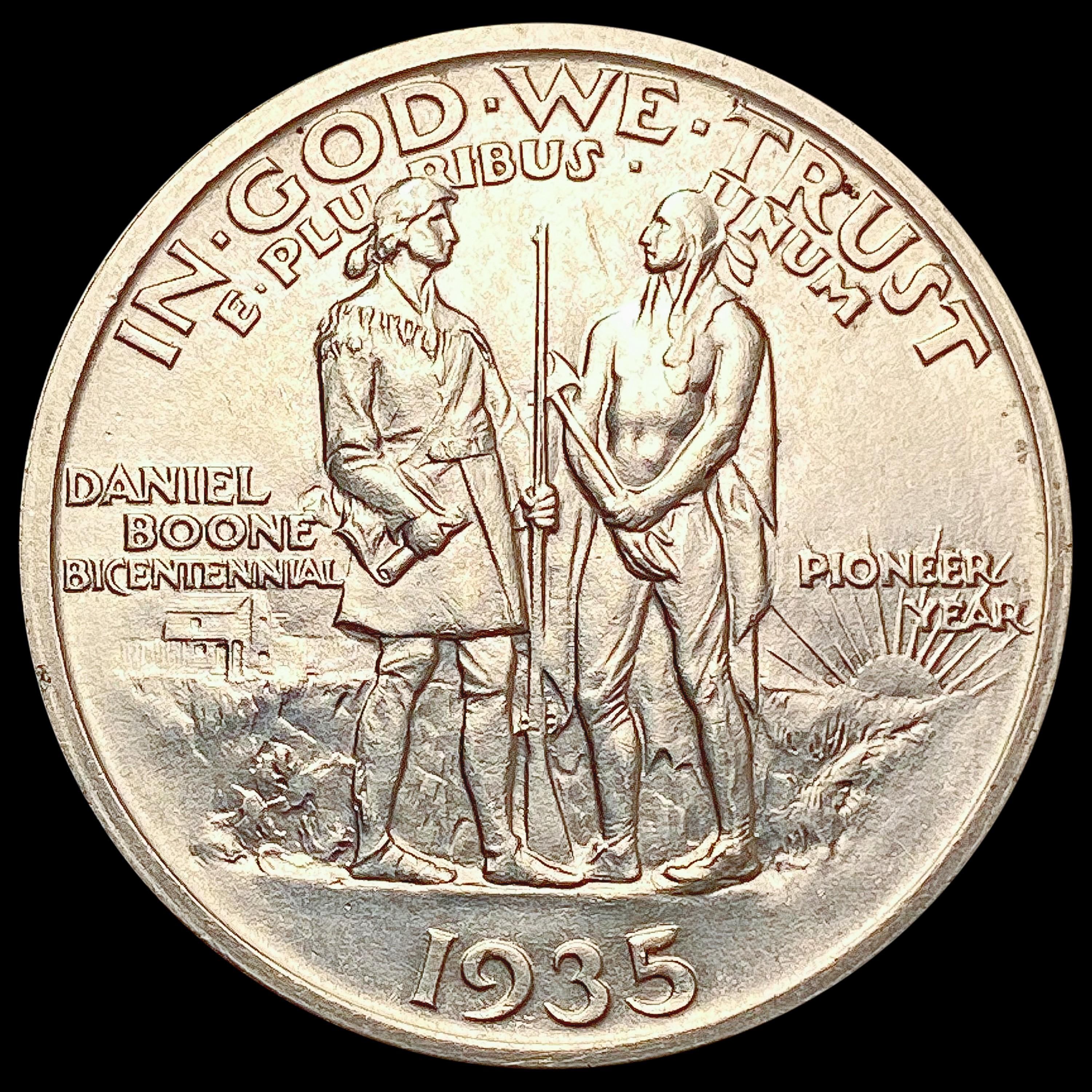 1935 Boone Half Dollar UNCIRCULATED