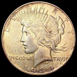 1934-D Silver Peace Dollar CLOSELY UNCIRCULATED