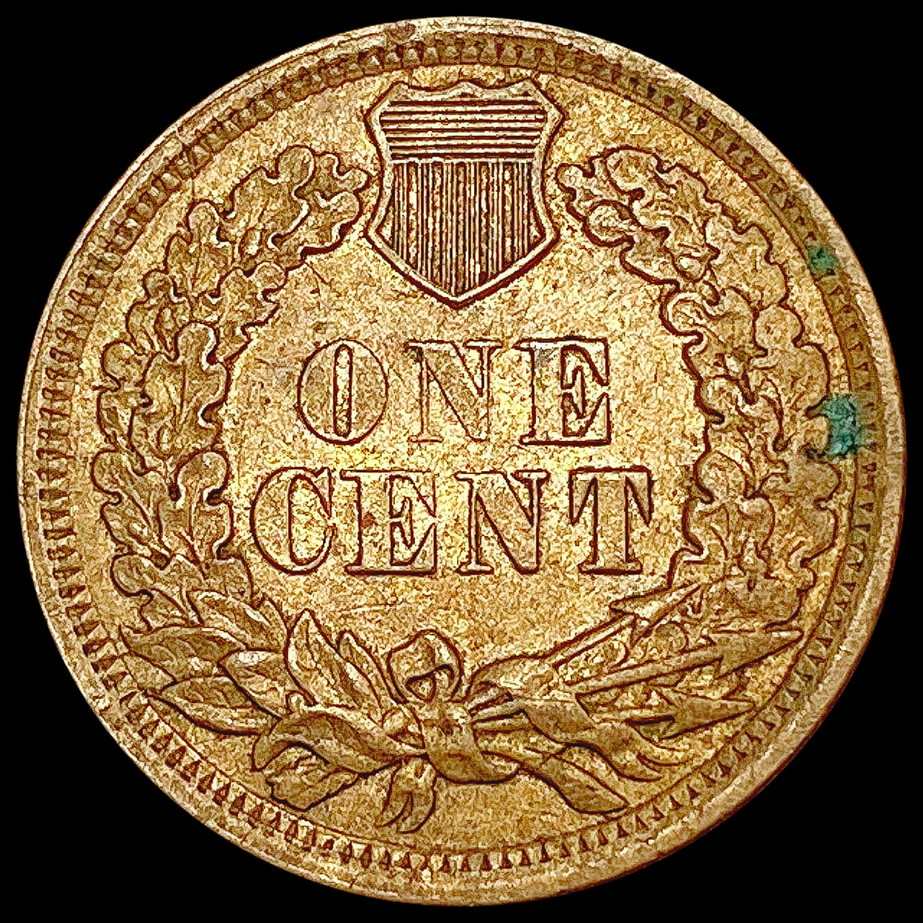 1862 Indian Head Cent CHOICE AU