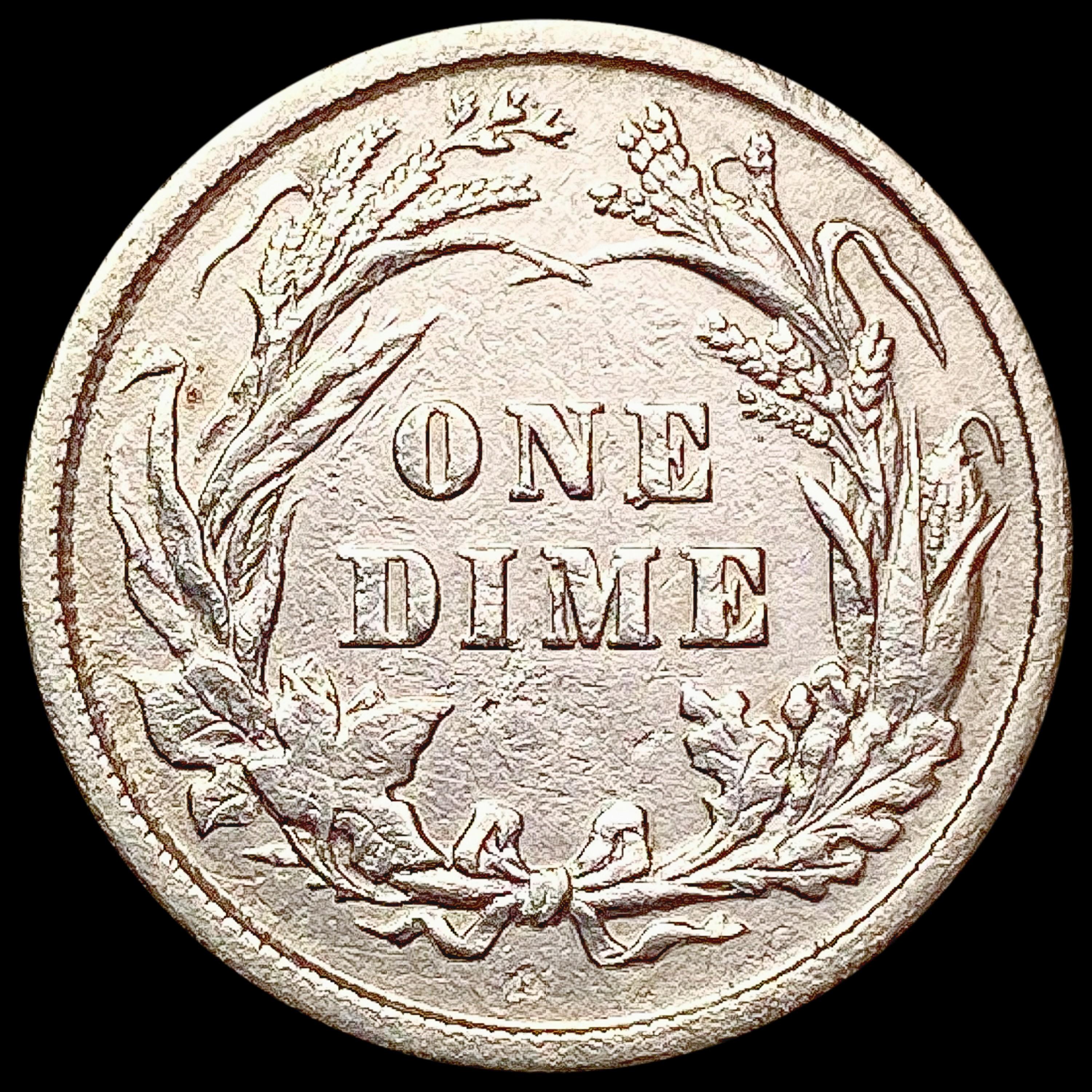 1899 Barber Dime CLOSELY UNCIRCULATED