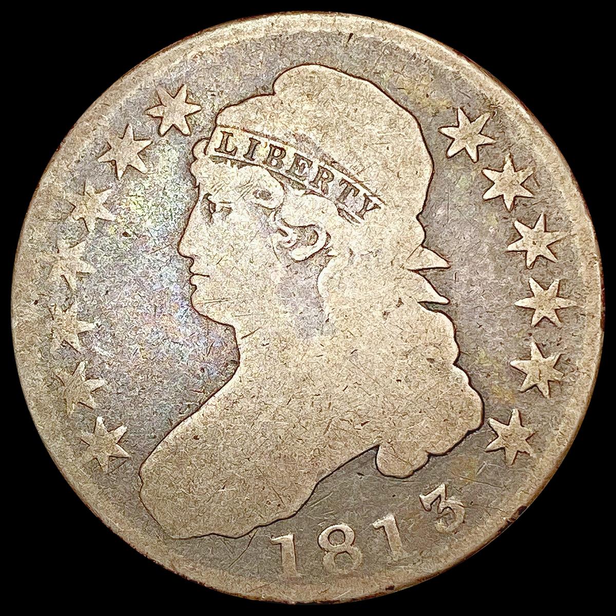 1813 Capped Bust Half Dollar NICELY CIRCULATED