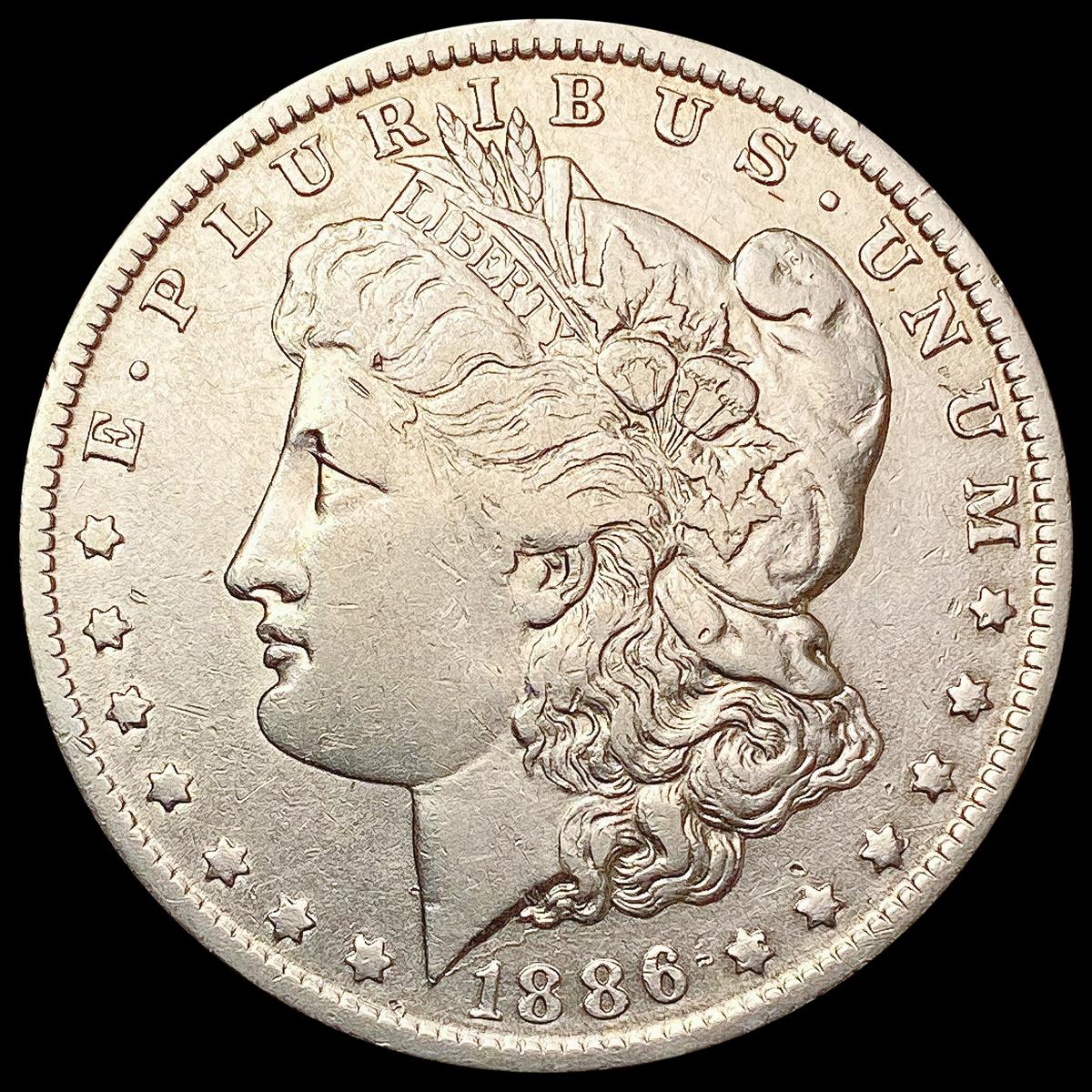 1886-O Morgan Silver Dollar CLOSELY UNCIRCULATED