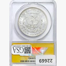 1904-O Morgan Silver Dollar ANACS MS63