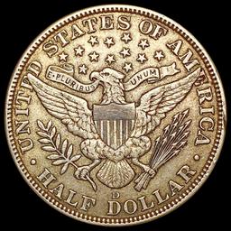 1913-D Barber Half Dollar LIGHTLY CIRCULATED