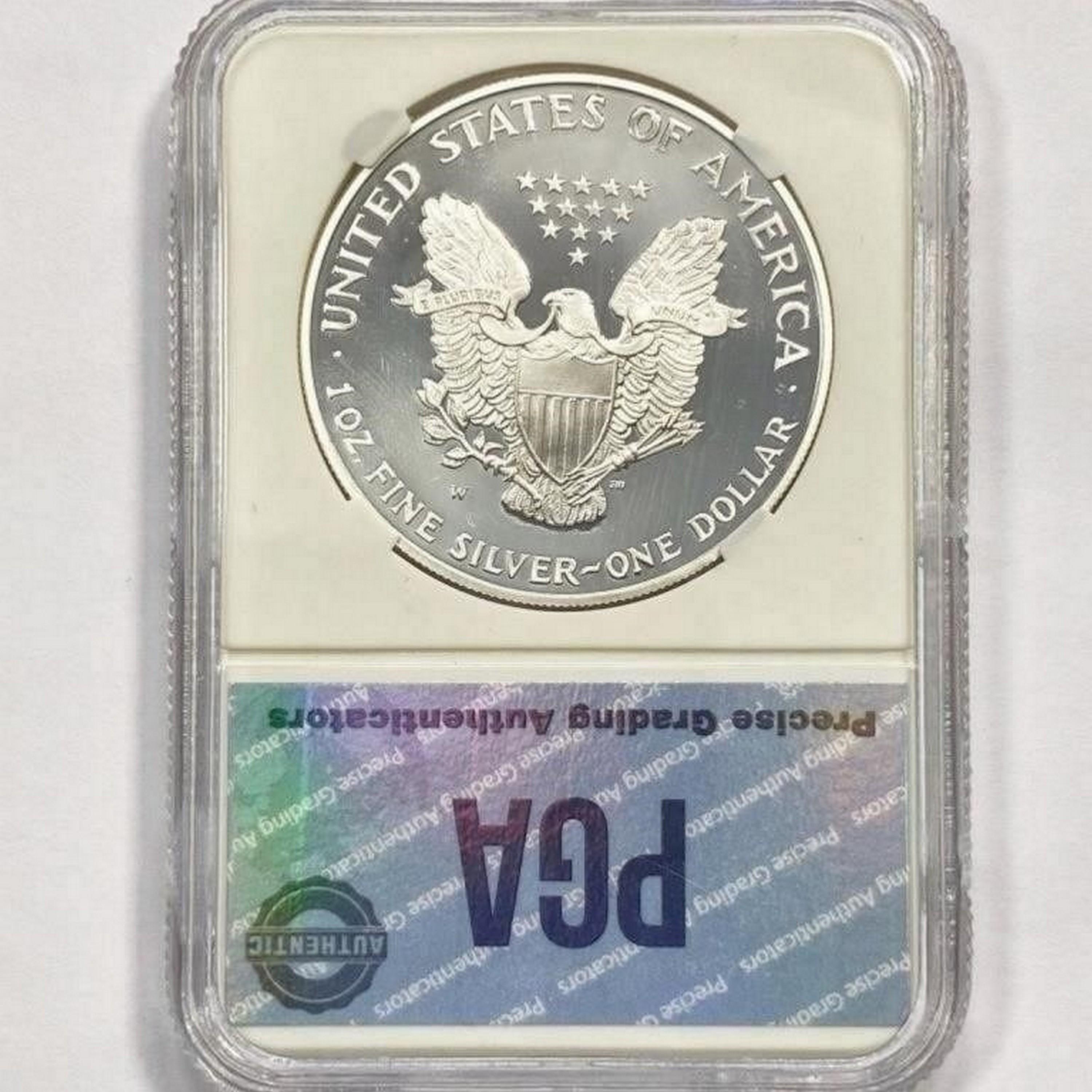 1995-W American Silver Eagle PGA PR70 DCAM