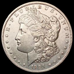 1891-CC Morgan Silver Dollar CLOSELY UNCIRCULATED