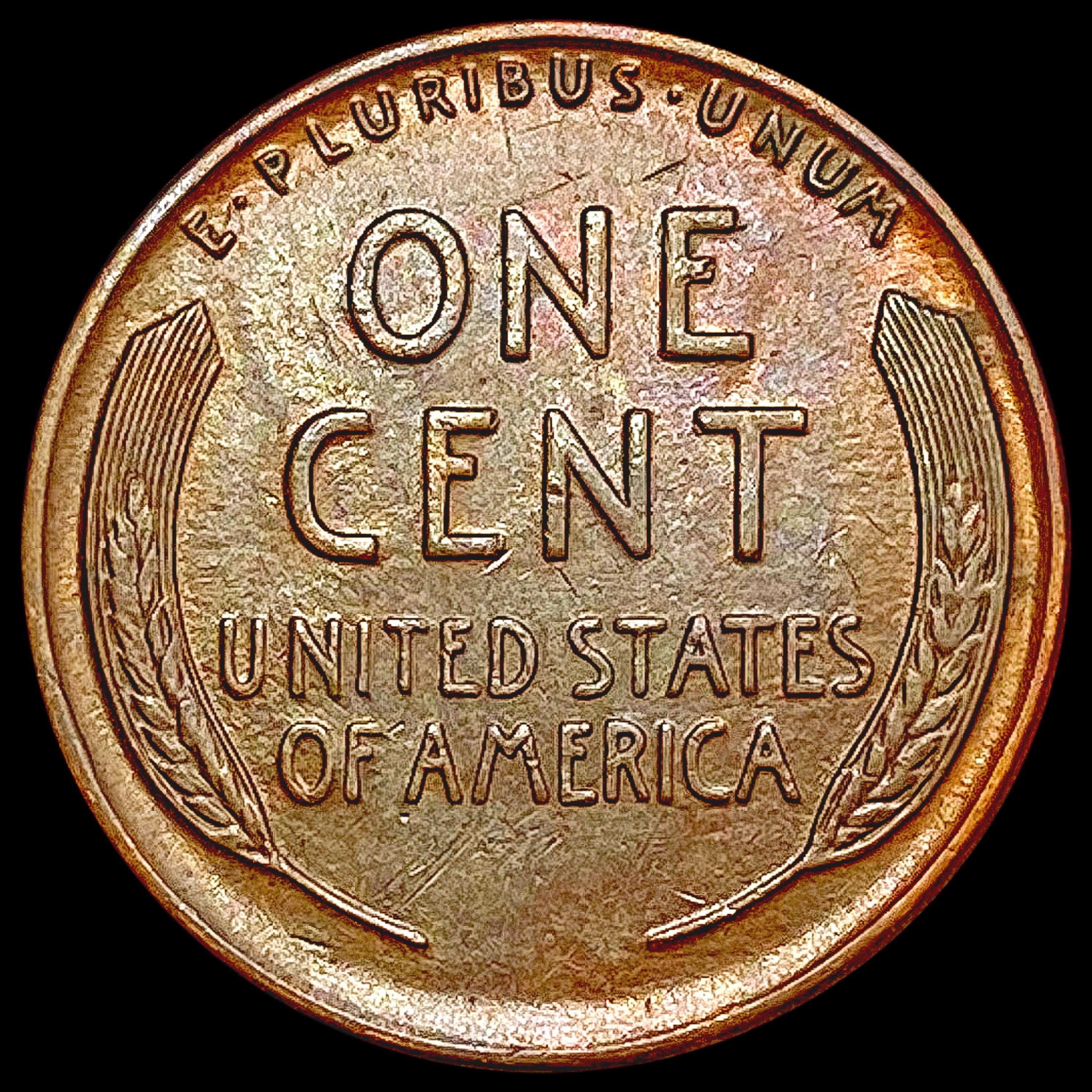 1928-S Wheat Cent CLOSELY UNCIRCULATED