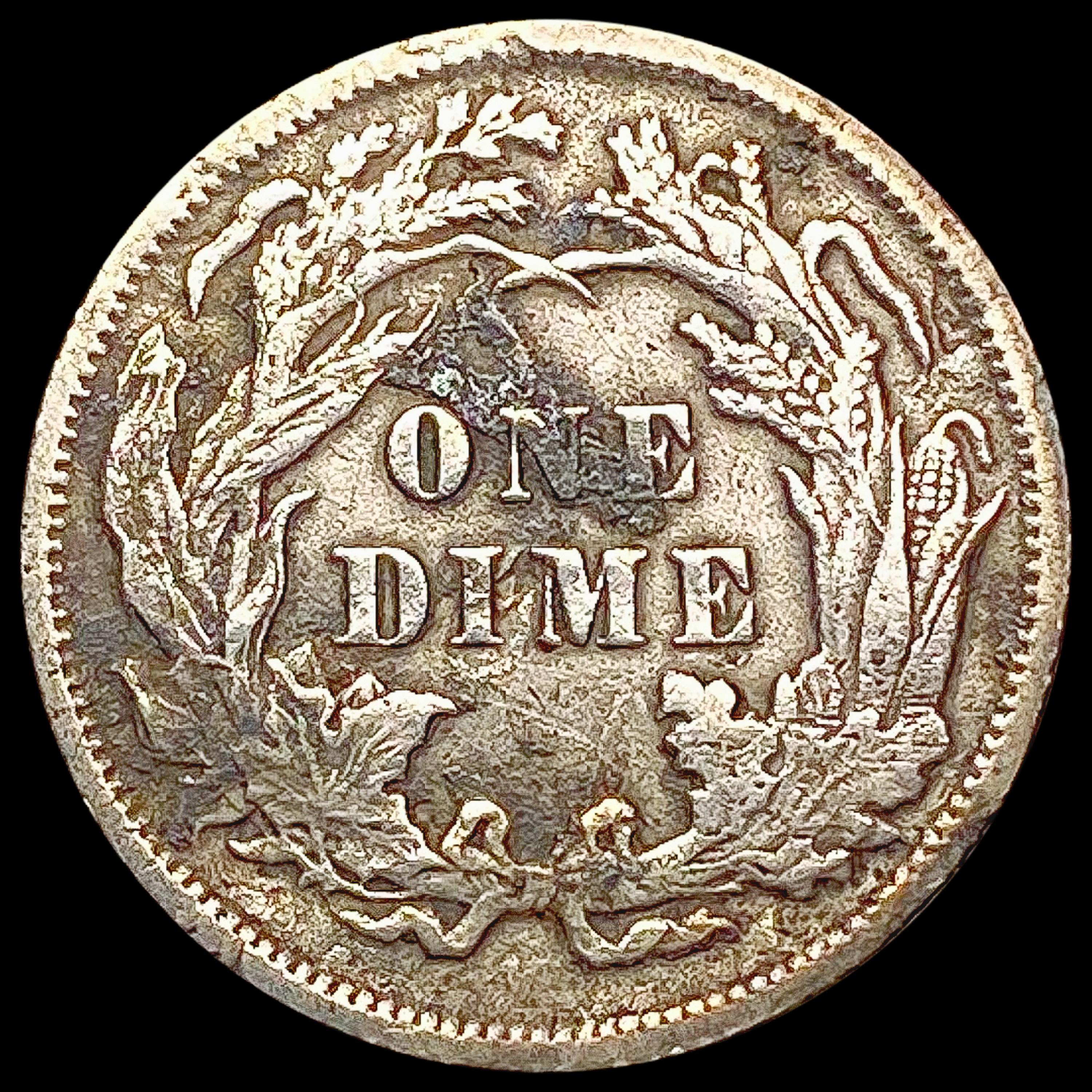 1890 Seated Liberty Dime CLOSELY UNCIRCULATED