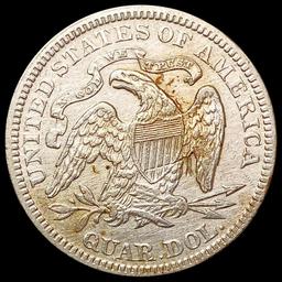 1877 Seated Liberty Quarter CLOSELY UNCIRCULATED