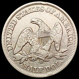 1859-O Seated Liberty Half Dollar LIGHTLY CIRCULAT