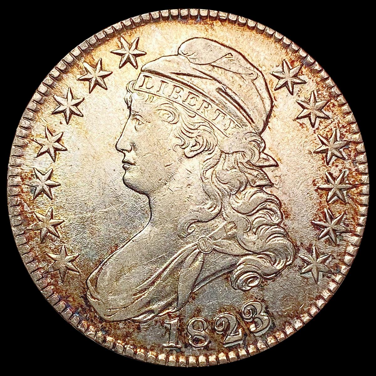 1823 Capped Bust Half Dollar CLOSELY UNCIRCULATED