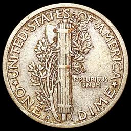 1917-D Mercury Dime NICELY CIRCULATED