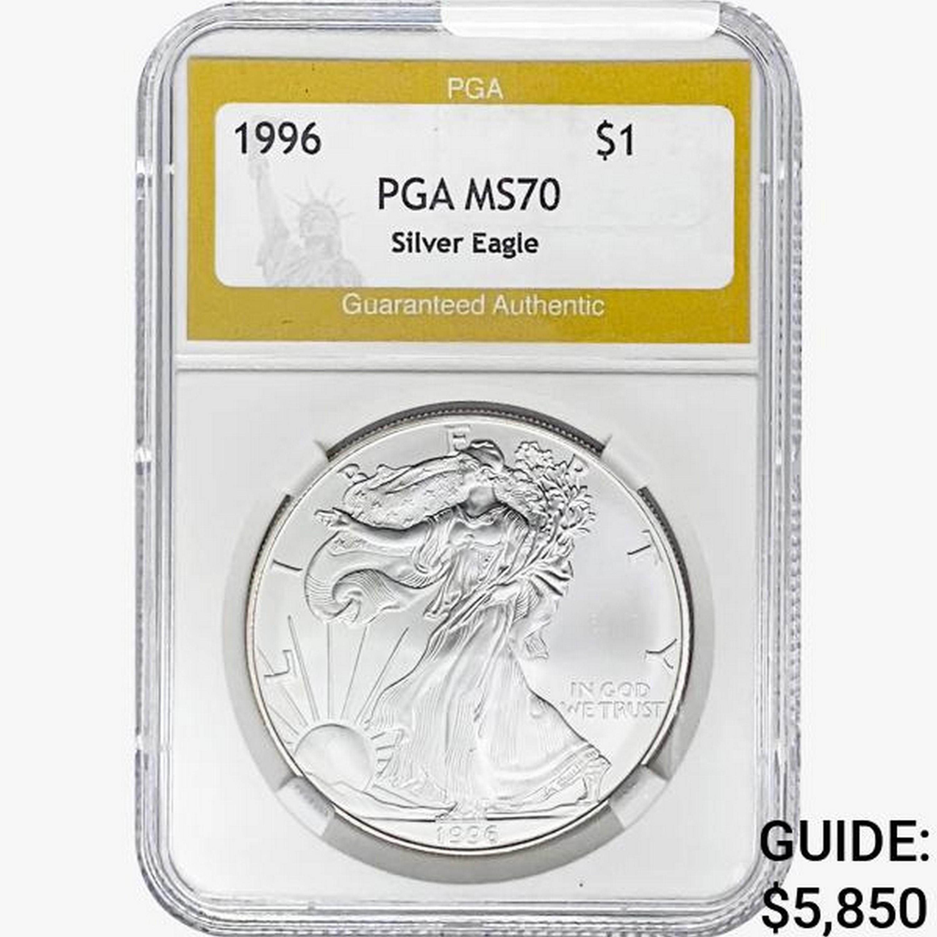 1996 Silver Eagle PGA MS70