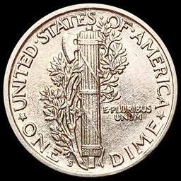 1917-S Mercury Dime CLOSELY UNCIRCULATED