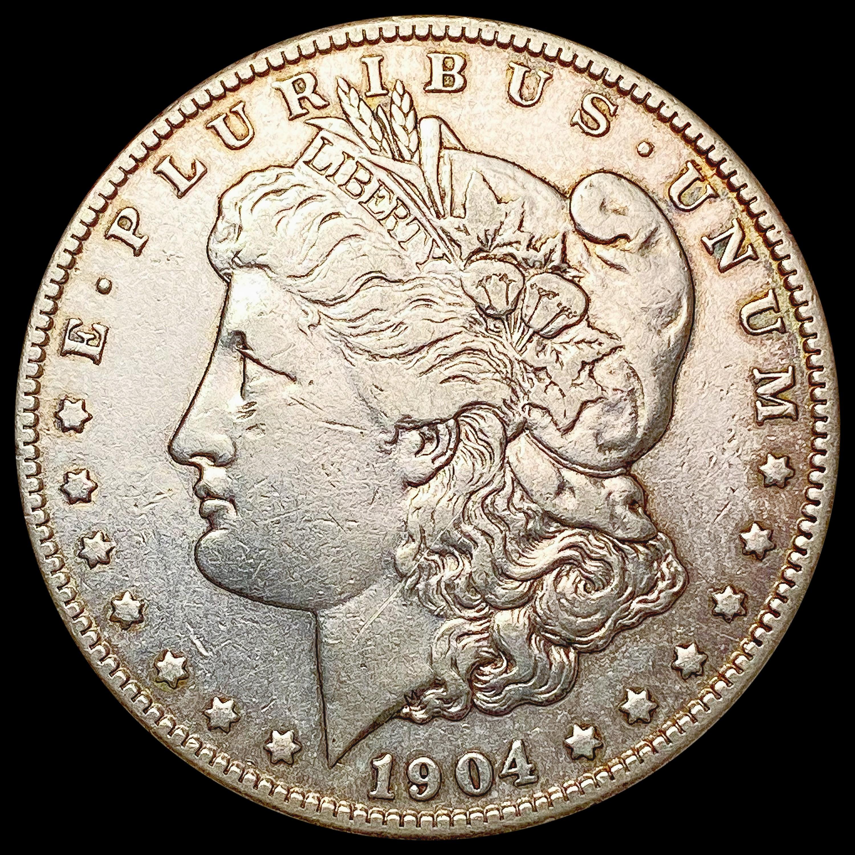 1904-S Morgan Silver Dollar ABOUT UNCIRCULATED