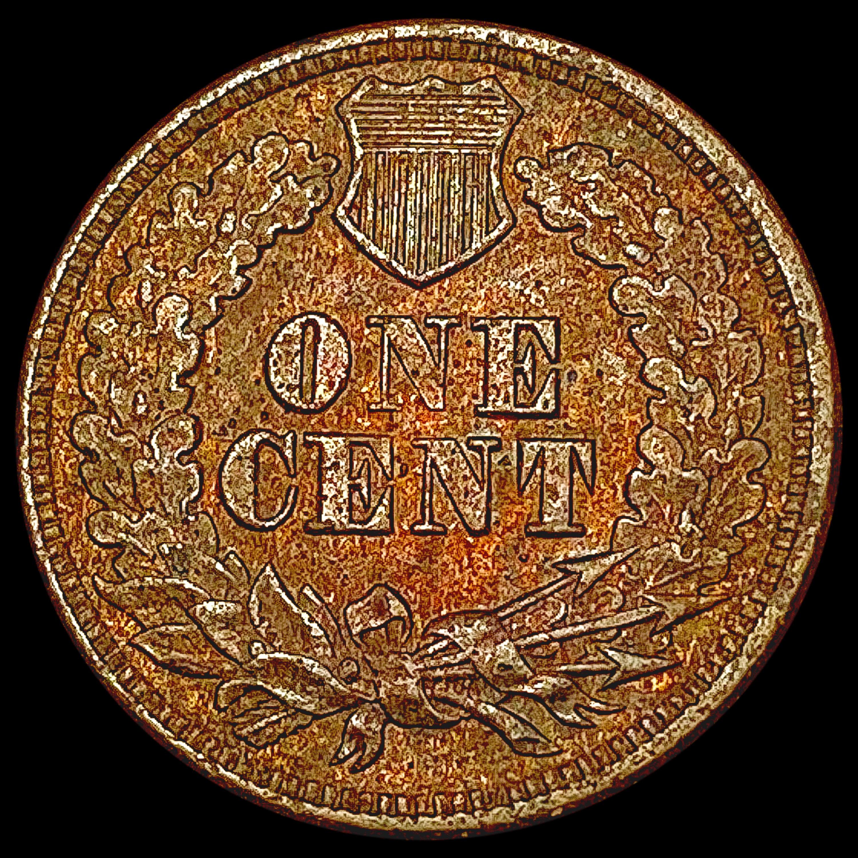 1886 Indian Head Cent LIGHTLY CIRCULATED