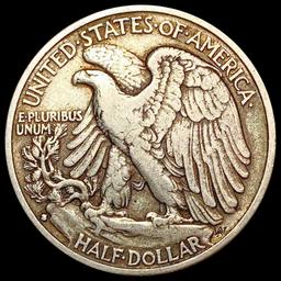 1933-S Walking Liberty Half Dollar LIGHTLY CIRCULA